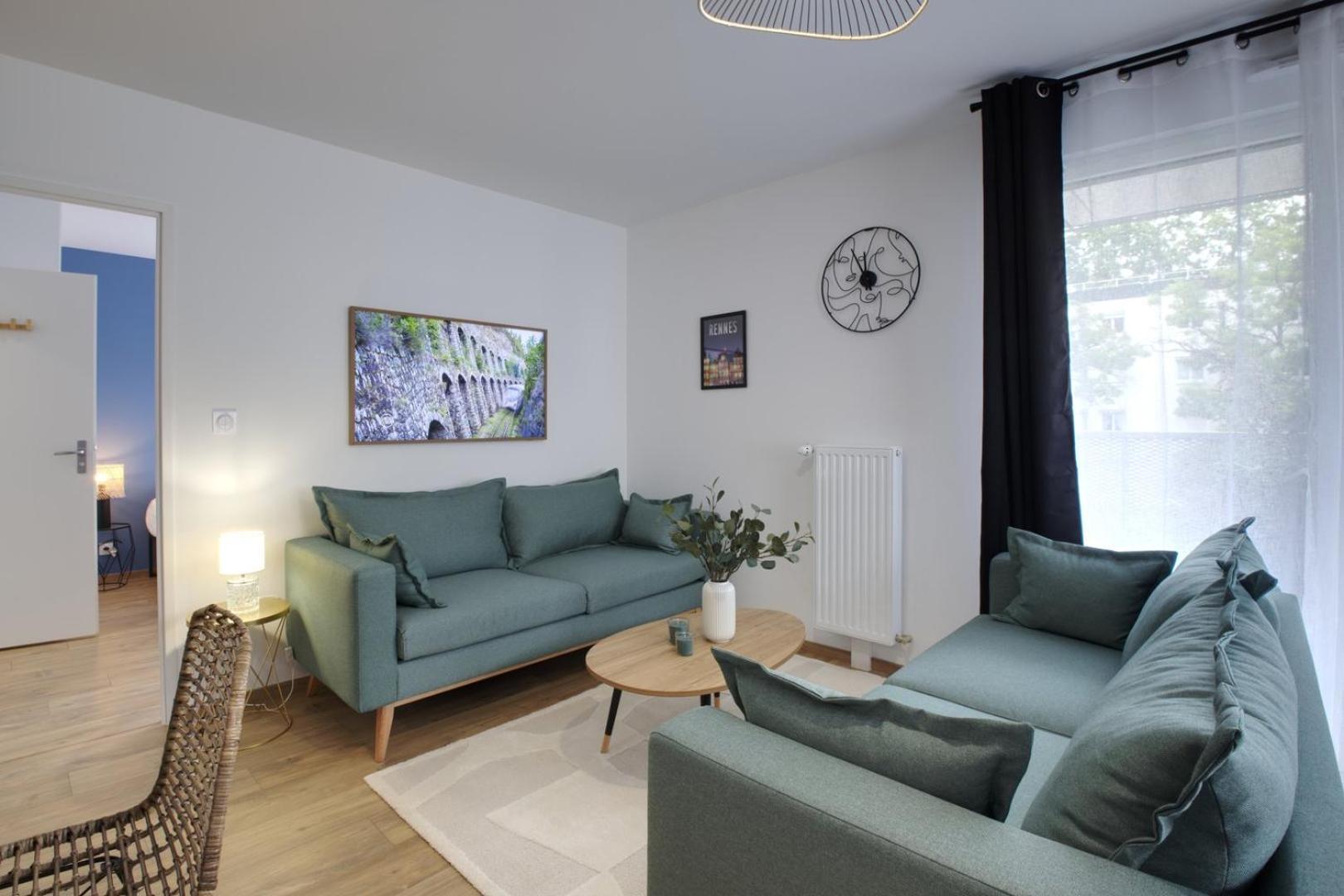 Le Normand- Appartement Neuf, 3 Chambres, Terrasse Rennes Dış mekan fotoğraf