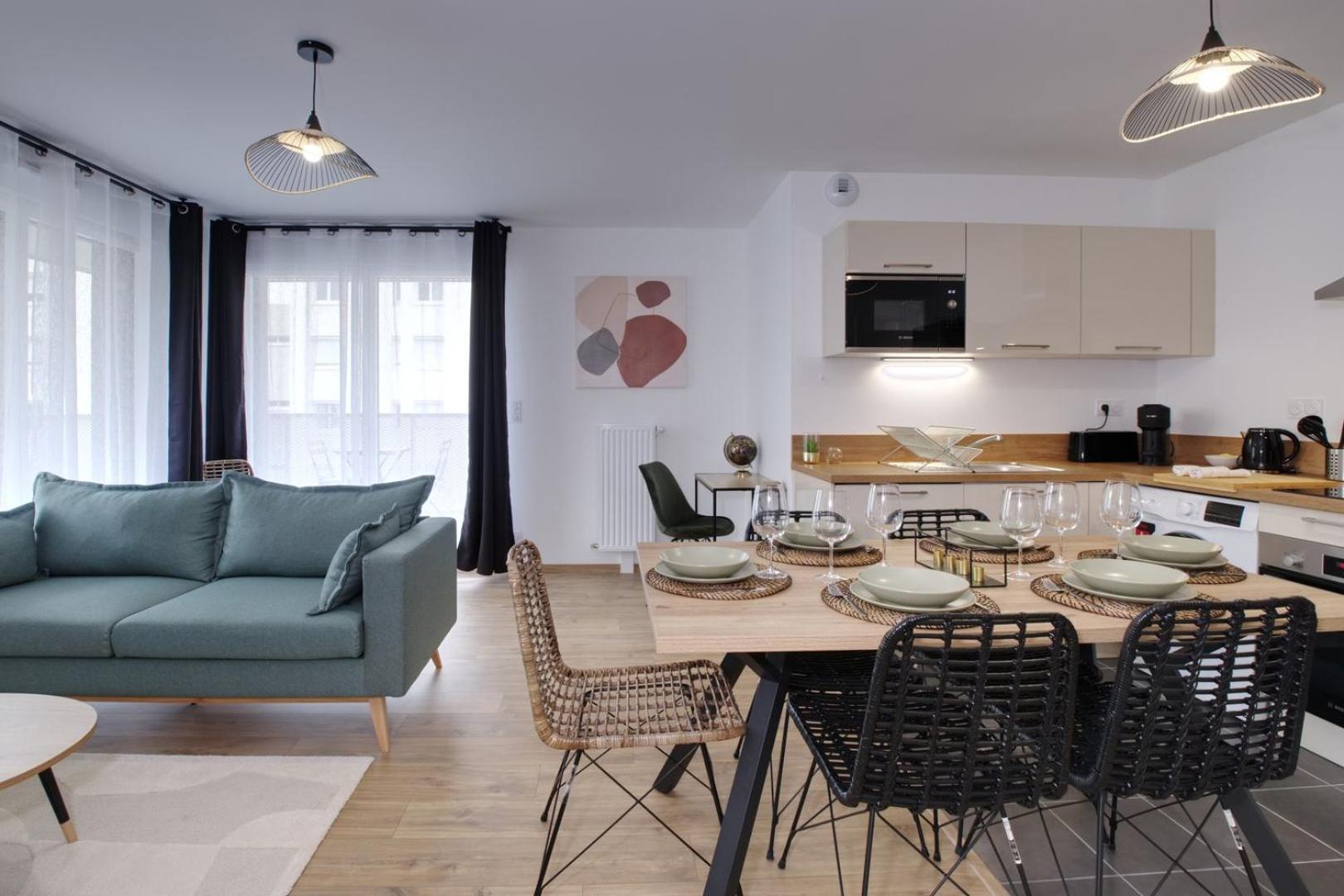 Le Normand- Appartement Neuf, 3 Chambres, Terrasse Rennes Dış mekan fotoğraf